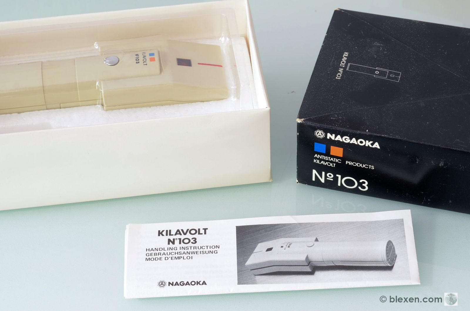 ナガオカ NAGAOKA KILAVOLT レコードの静電気除去器 ナガオカ NAGAOKA KILAVOLT レコードの静電気除去器