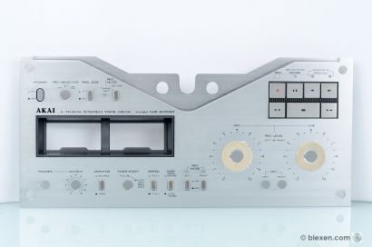 Akai GX-635 Lower Front Panel, Mint