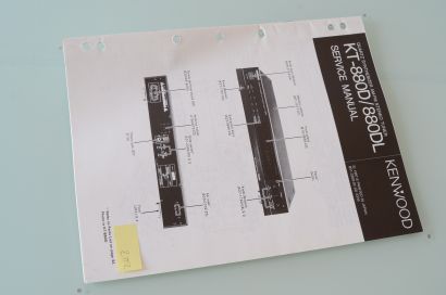Kenwood KT-880D / DL Service Manual