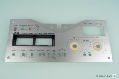 Akai GX-635 untere Frontplatte