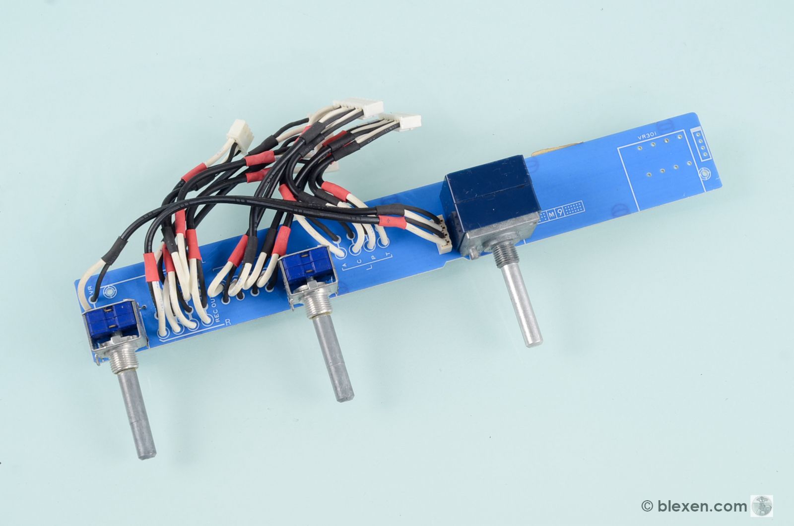 Nakamichi CA-5 Volume PCB, NOS missing Volume Pot  			