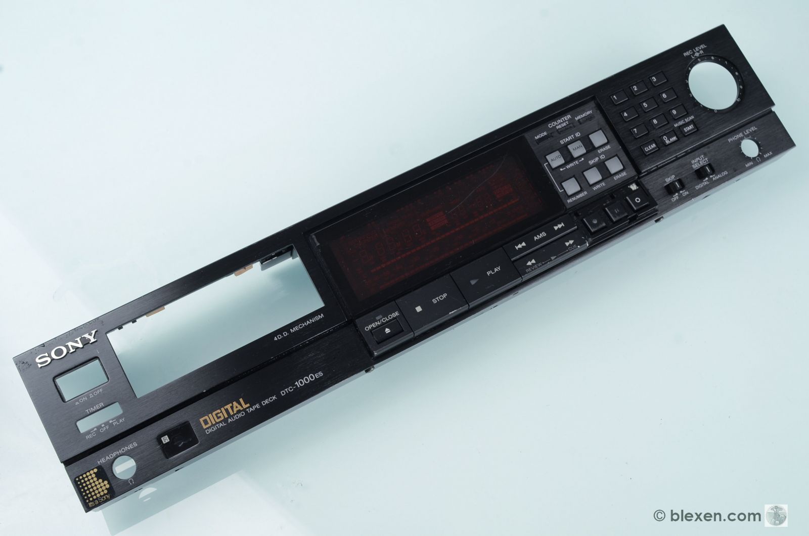 Sony DTC-1000 Front Panel With Display Electronics  			