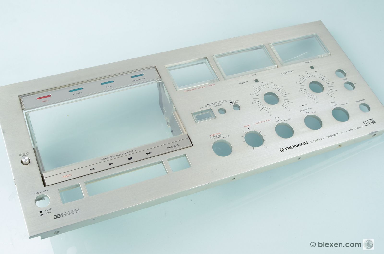 Pioneer CT-F700 Front Panel  			