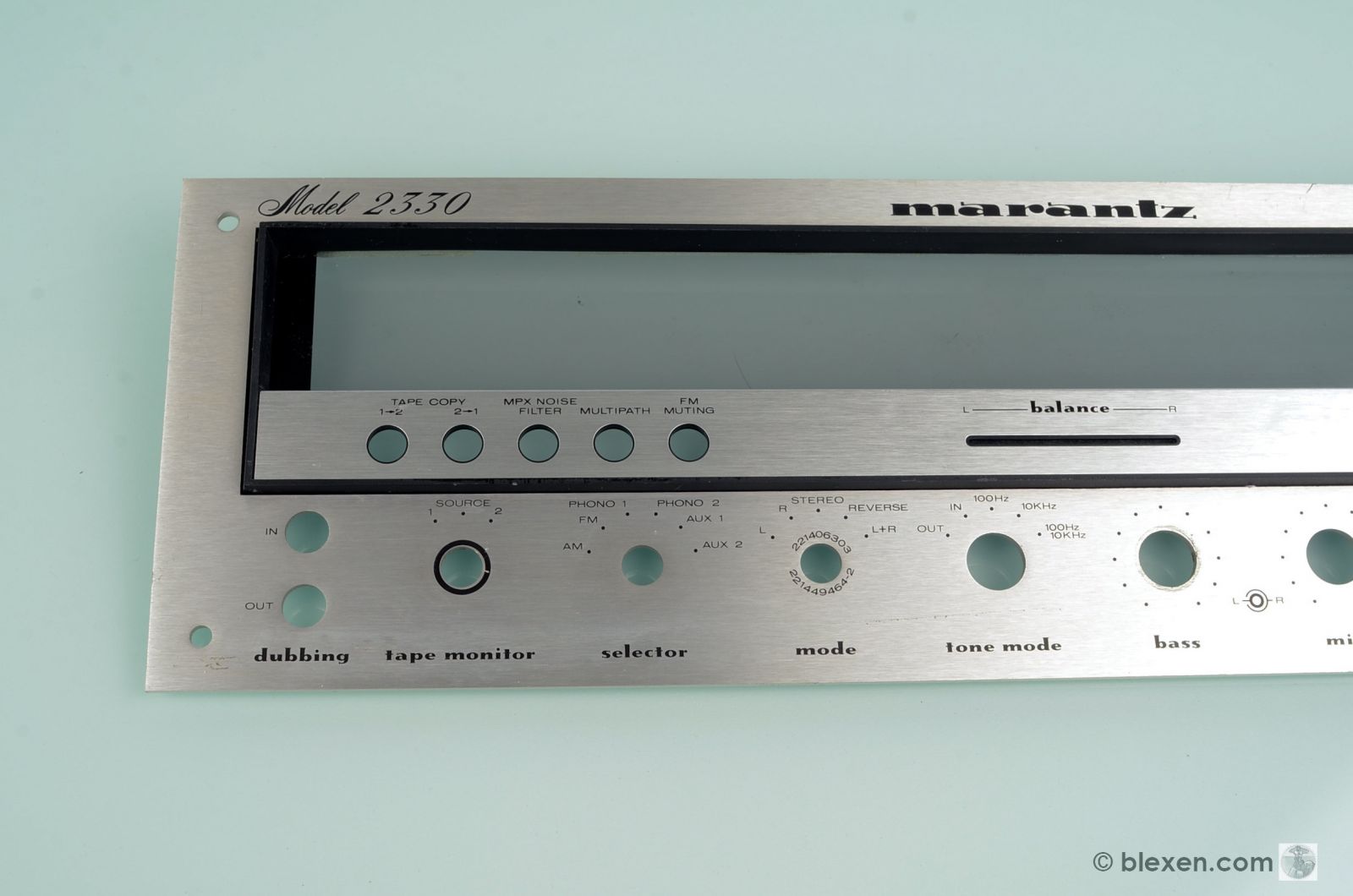 Marantz Model 2330 Front Panel  			