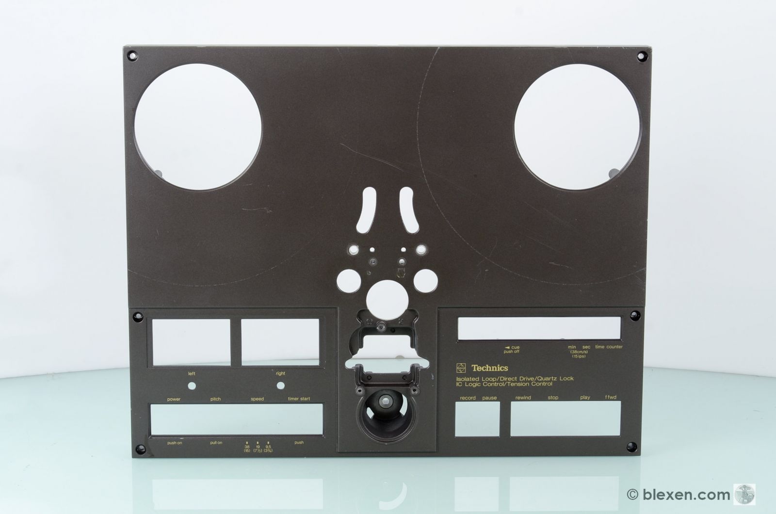 Technics RS-1500, 1506, 1700 Upper Front Panel