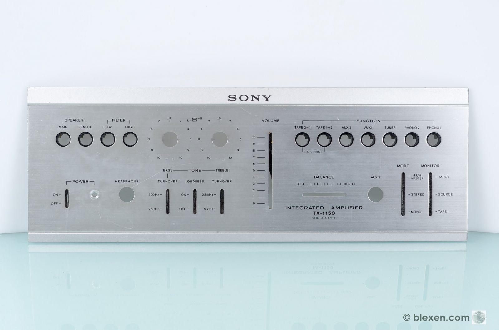Sony TA-1150 Front Panel