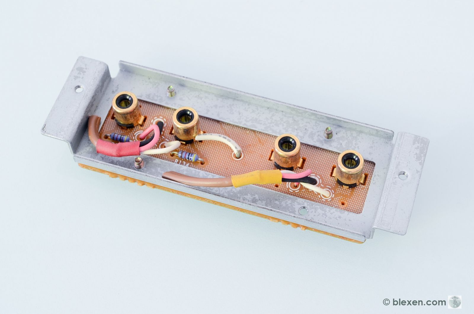 Sony TC-K88 / B RCA input Terminal PCB /Bezel  			