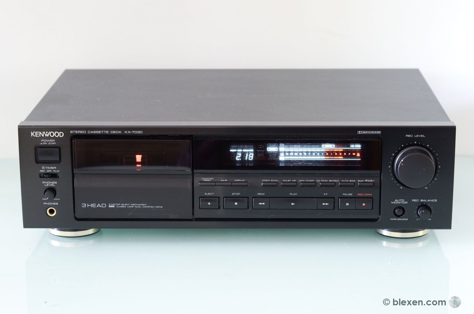 KENWOOD ステレオカセットデッキ KX-7030 Kenwood KX-7030 - YouTube