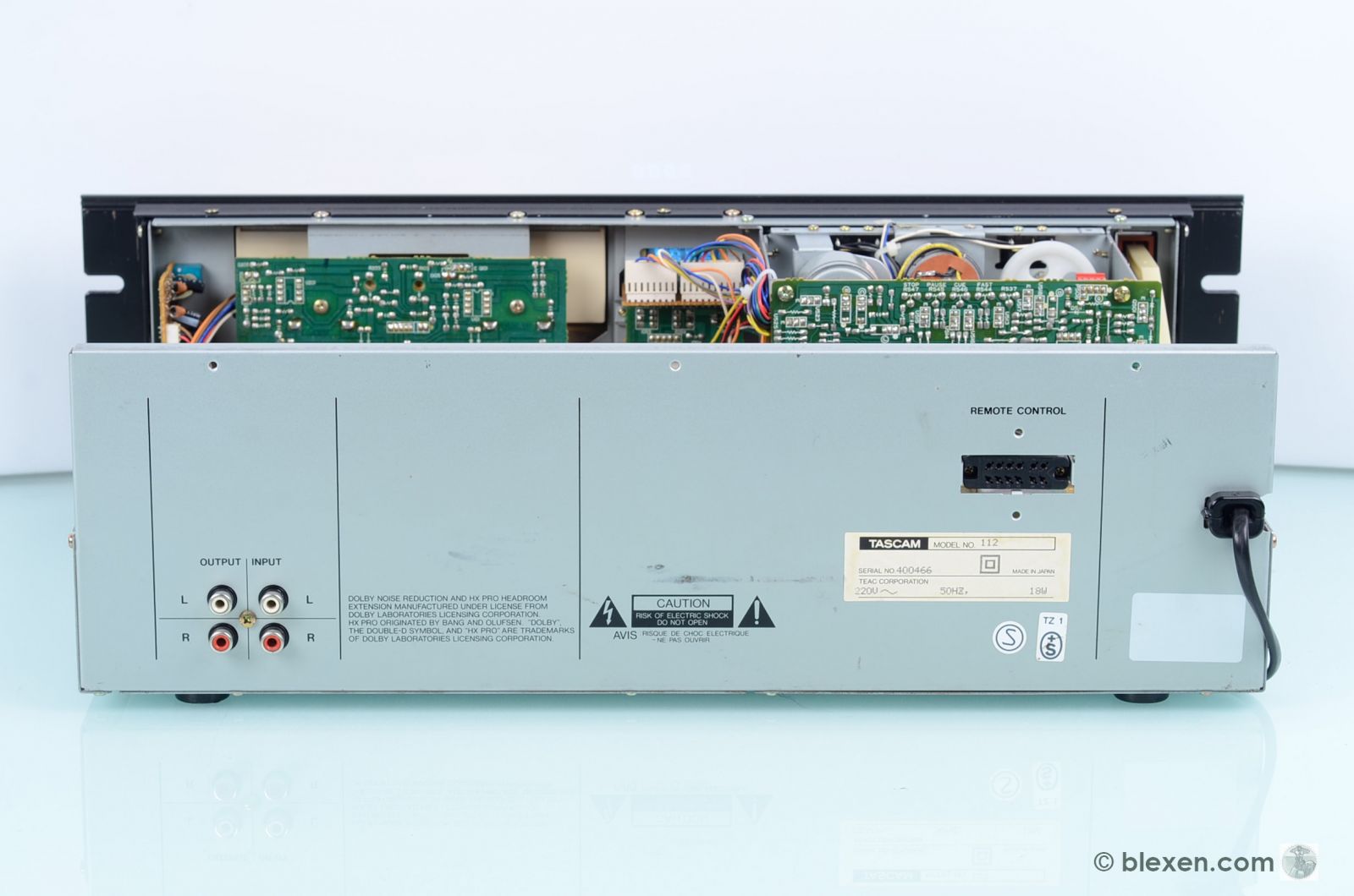 M*o様 TASCAM 112Ｂ Tascam 112 serviced, no cover for rack mount