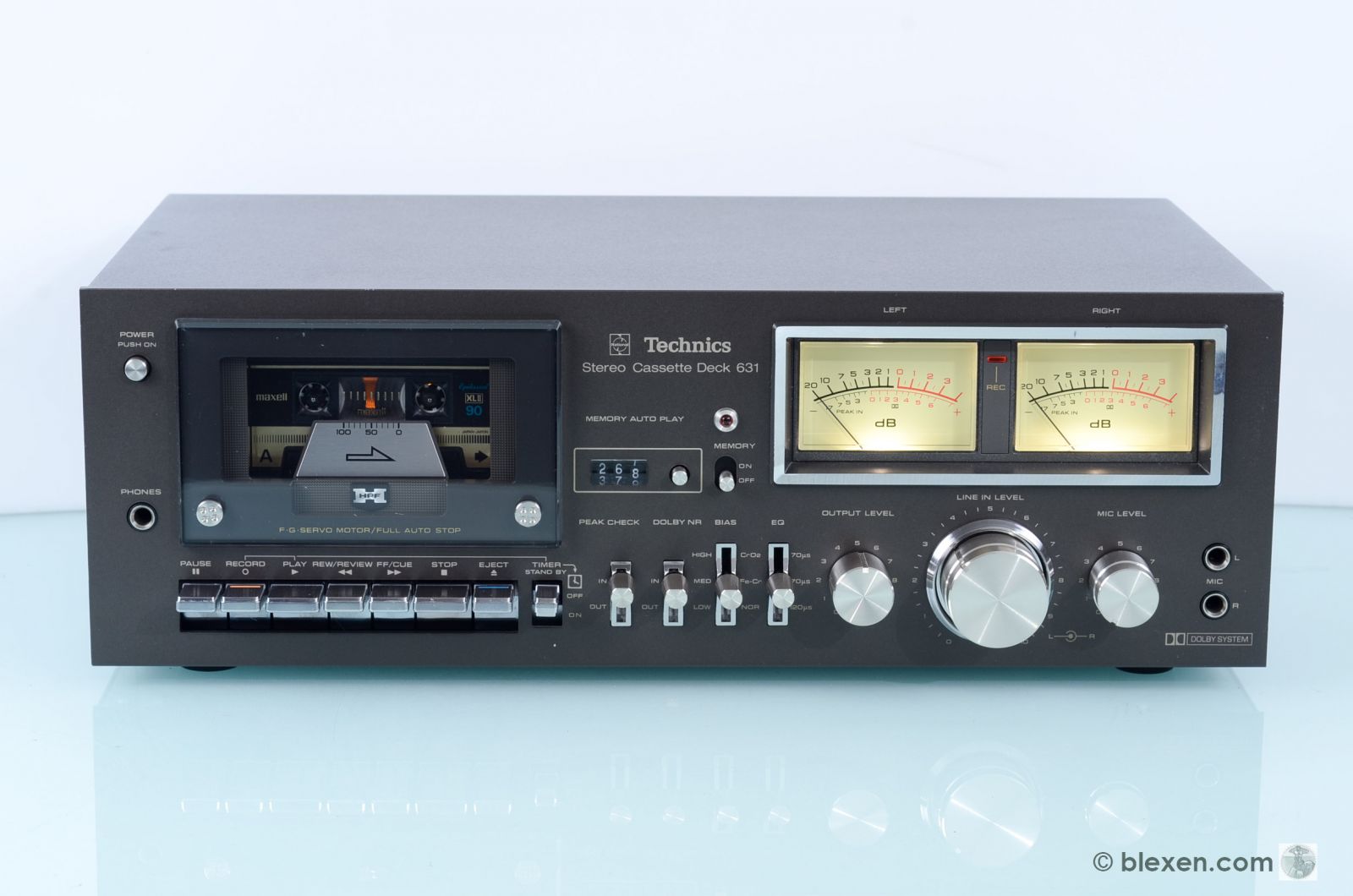 Technics RS-631 Cassette Recorder, as new  			