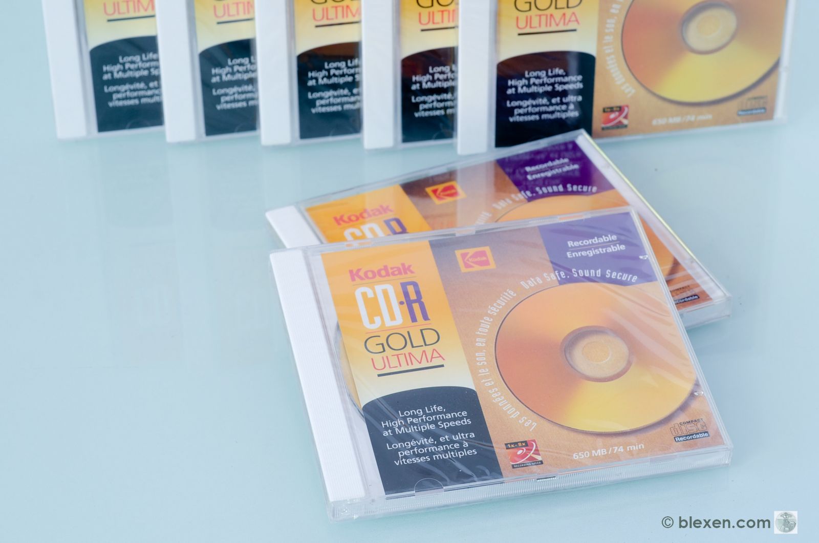 Kodak CD-R SILVER+GOLD 10枚入り 未開封 10箱セット KODAK CD-R Ultima Archival 74 minute - Blank CD-R Media