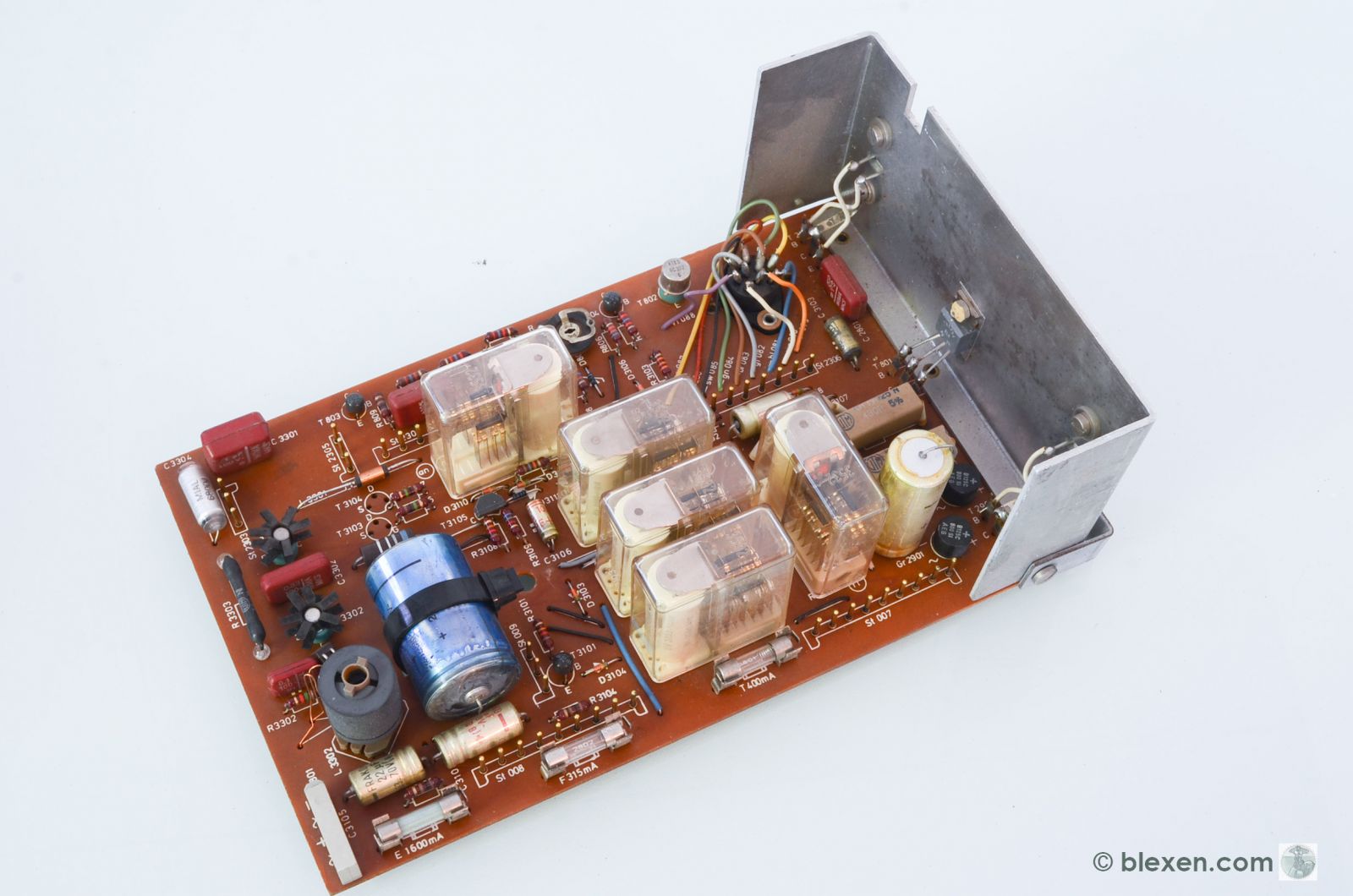 Braun TG-1000, TG-1020 Relay PCB  			