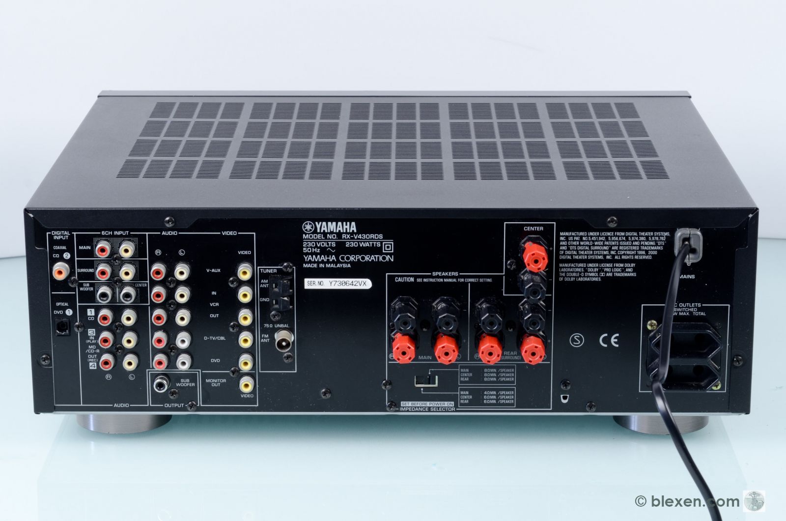 Yamaha RX-V430RDS Receiver  			