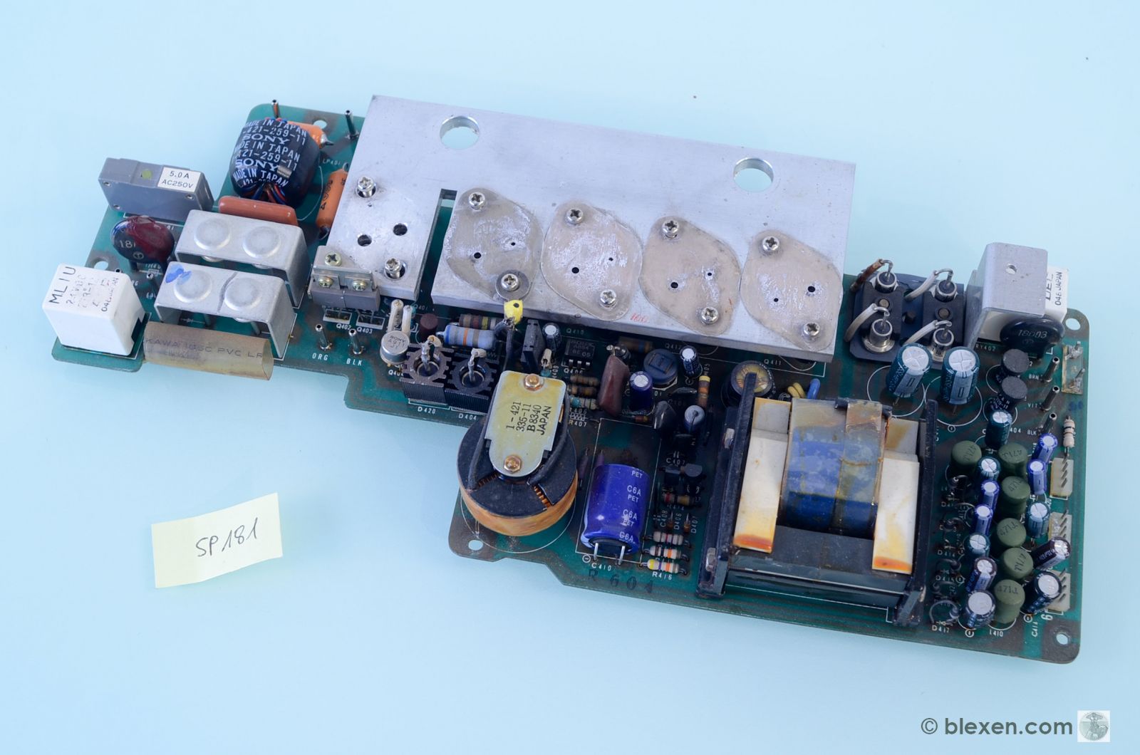 Sony TA-N88 /B Wega Lab Zero Amplifier Power Supply PCB  			