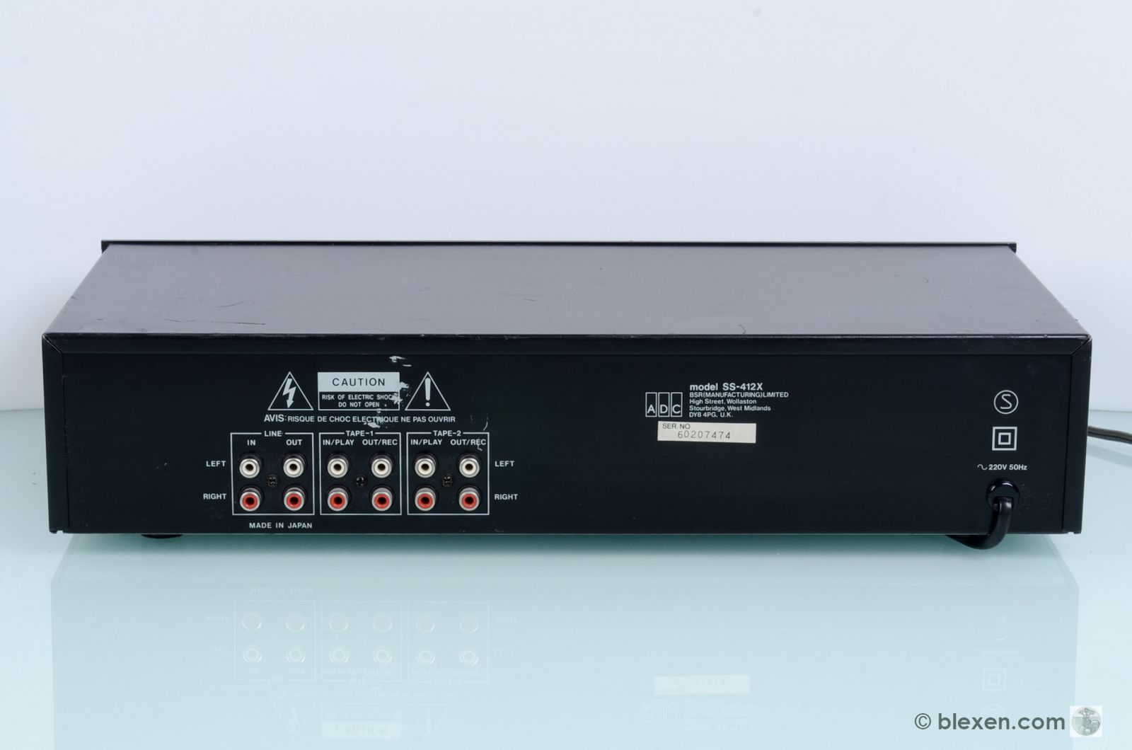 ADC SS-412X Spectrum Analyzer Equalizer