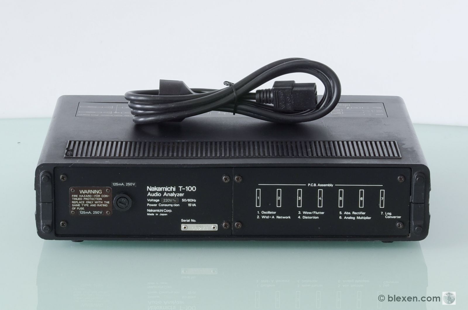 M8455 Nakamichi T-100 ナカミチ オーディオアナライザー nakamichi t-100 audio analyzer | eBay