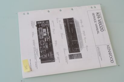 Kenwood KR-V6020 Service Manual