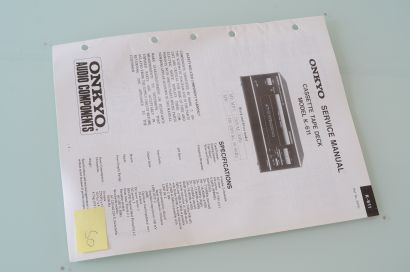 ONKYO K-611  SERVICE MANUAL