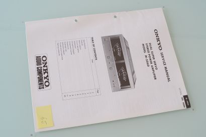 ONKYO M-5060 SERVICE MANUAL