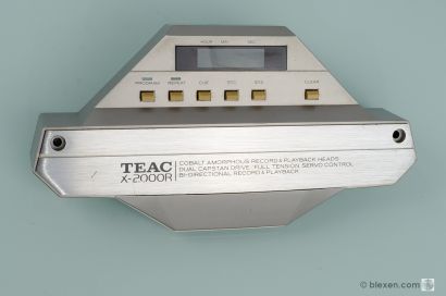 Teac X-2000R silver head cover