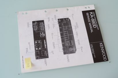 Kenwood KA-880D Service Manual