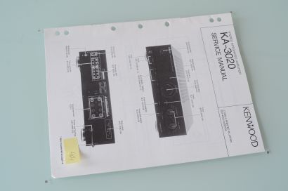 Kenwood KA-3020 Service Manual