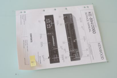 Kenwood KE-894 / KE-2060 Service Manual