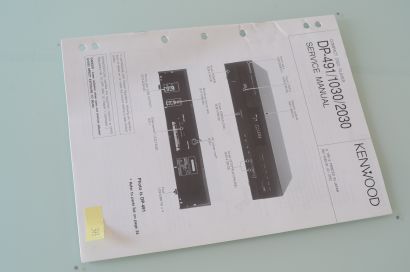 Kenwood DP-491 / 1030 / 2030 Service Manual