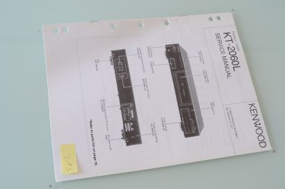 Kenwood KT-2060L Service Manual