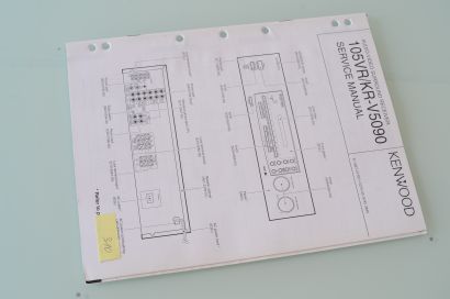 Kenwood KR-V5090, 105VR  Service Manual