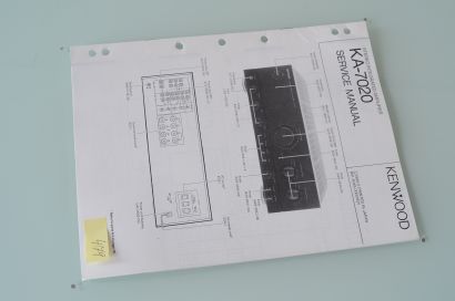 Kenwood KA-7020 Service Manual