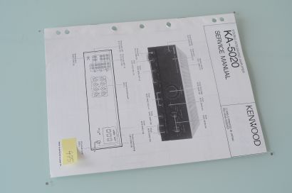 Kenwood KA-5020 Service Manual