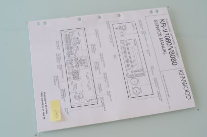 Kenwood KR-V7080, V8080 Service Manual