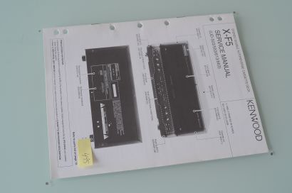 Kenwood X-F5 Service Manual