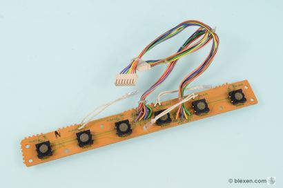 Nakamichi 1000 ZXL Function Switch PCB, NOS