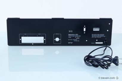 Nakamichi 482 Rear Panel