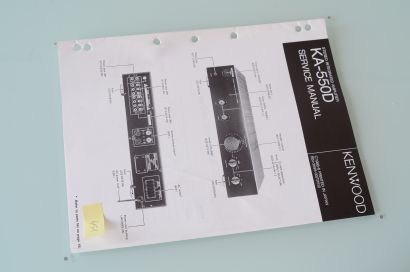Kenwood KA-550D Service Manual