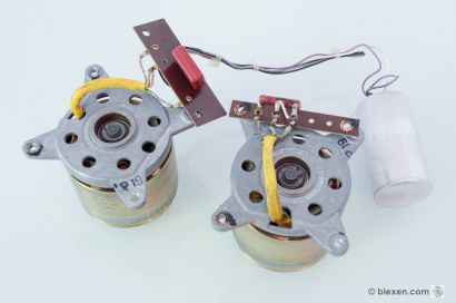 Braun TG-1000, TG-1020 Reel Motors L & R + CAP