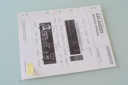 Kenwood KR-A5020  Service Manual
