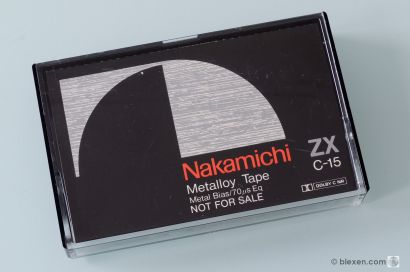 Nakamichi ZX C-15, 1979, DEMO TAPE, Excellent Condition, rare