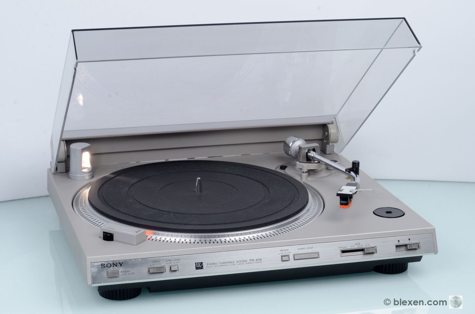 Sony PS-434 Direct Drive Quarz Turntable  			